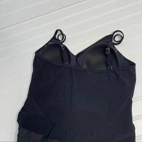 Magicsuit Black One Piece Bodysuit Large 12 Retail $149 - Picture 4 of 8